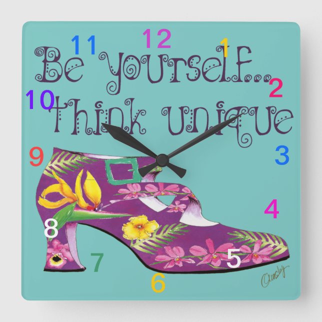 Hula Pump Wall Clock (Front)
