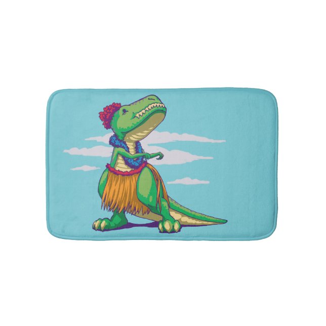 Hula Rex Bath Mat (Front)