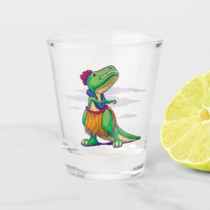 Hula Rex Shot Glass