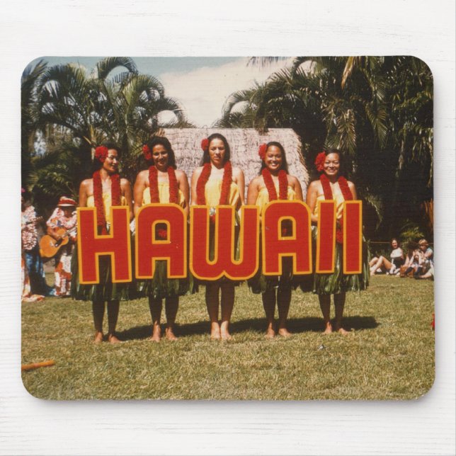 Hula Show Hawaii  Mouse Mat (Front)