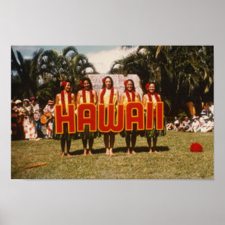 Hula Show Poster