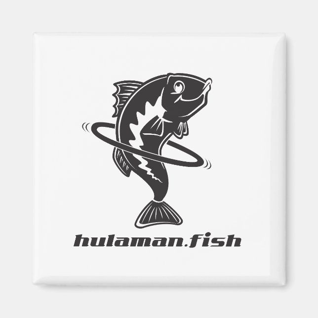 HulaMan 2 Inch Magnet (Front)