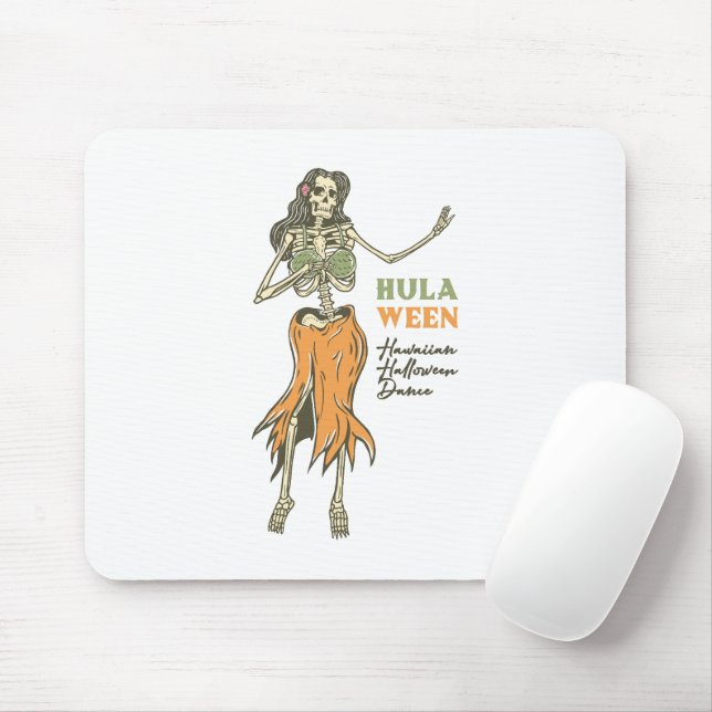 Hulaween, Hawaiian Halloween Dance Mouse Mat (With Mouse)