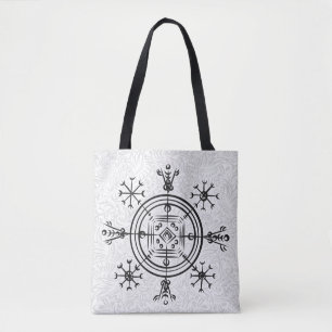 Hulinhjálmur – Norse Sigil of Invisibility Tote Bag