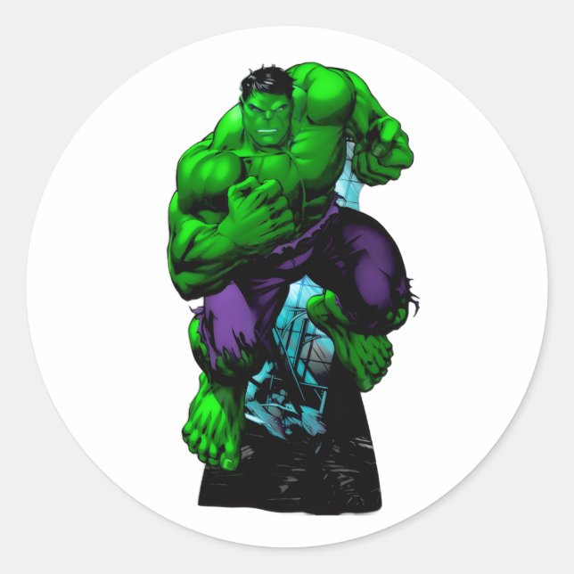 Hulk Action Sticker (Front)
