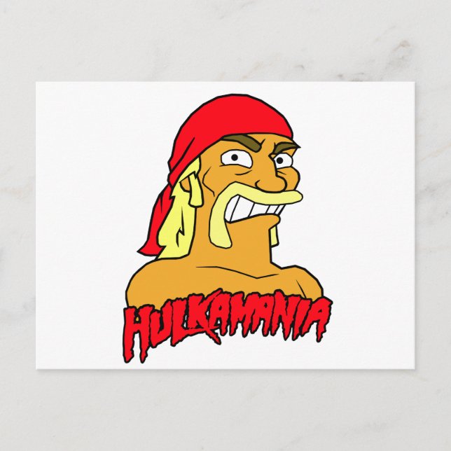 Hulk Hogan Hulkamania Tribute  Postcard (Front)