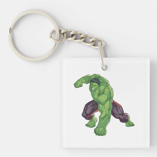 Hulk Smash Keychain (Front)
