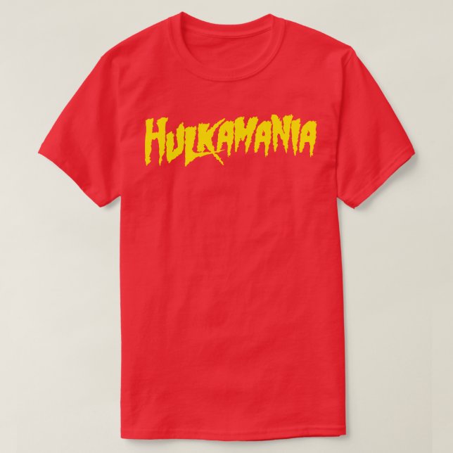 Hulkamania Crewneck Sweatshirt T-Shirt (Design Front)
