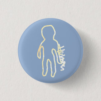 ■· Human ·■ 3 Cm Round Badge