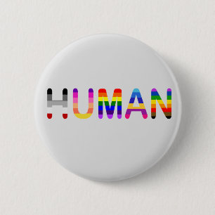 Human 6 Cm Round Badge