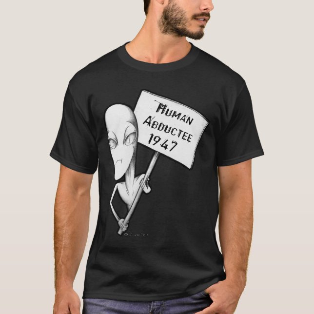 Human Abductee 1947 T-Shirt (Front)