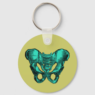 Human Anatomy Pelvis Bones Key Ring