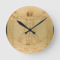 Human Anatomy, Vitruvian Man by Leonardo da Vinci