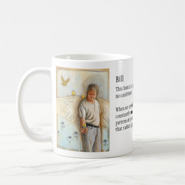 Human Angel Bill Coffee Mug (Left)