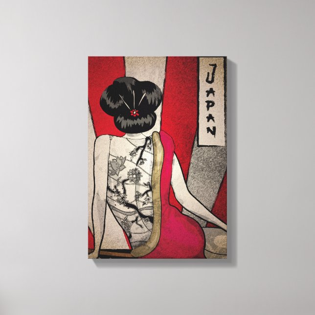 Human Art Canvas Print (Front)