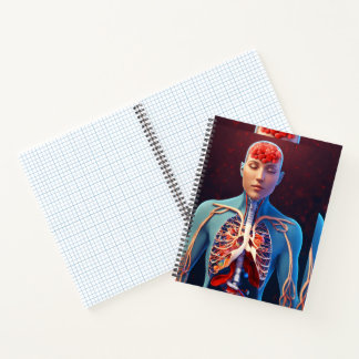 Human Body Spiral Notebook