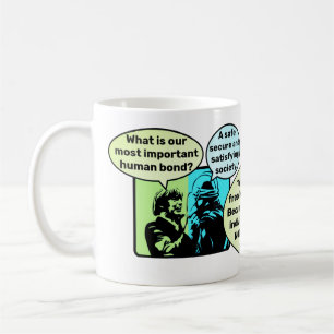Human bond coffee mug