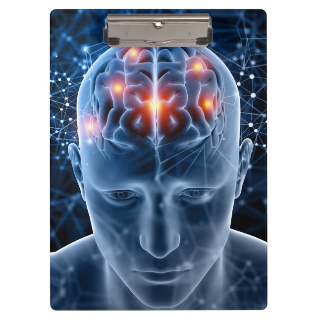 Human Brain Clipboard (Front)