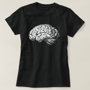 Human Brain Illustration Women's T-shirt