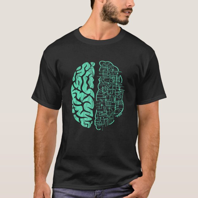 Human Brain Neuroscience Anatomy Class Student Tea T-Shirt (Front)
