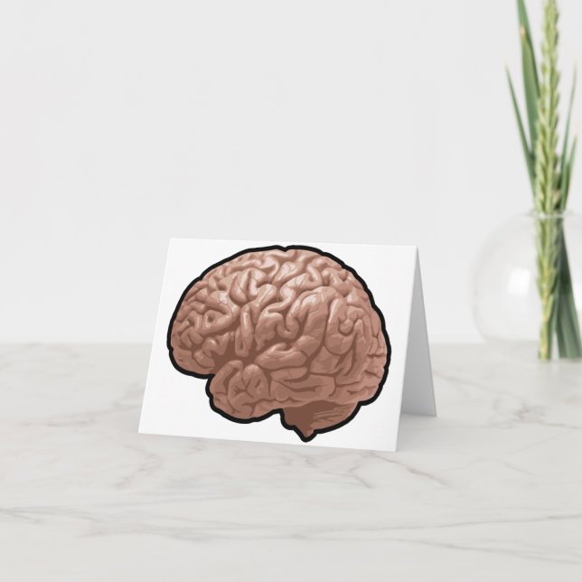 Human Brain Note Cards (Front)