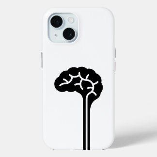 Human Brain Pictogram iPhone 15 Case