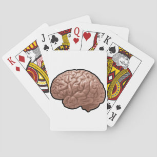 Human Brain Playing Cards