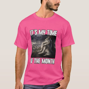 Human By Chance Alpha By Choice Funny Cringe Werew T-Shirt