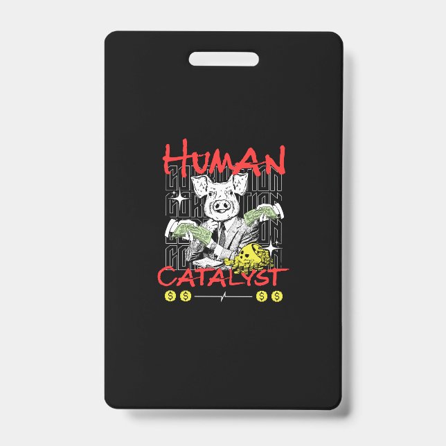 Human Catalyst ID Badge (Front)