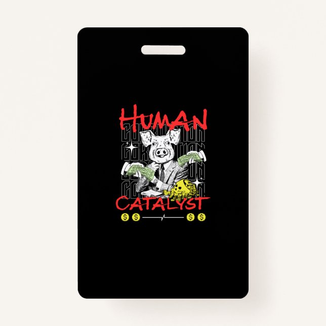 Human Catalyst ID Badge (Front)