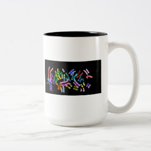 Human Chromosomes Image on Coffee Mug Coffee Cup