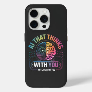 Human-Computer Interaction AI Collaboration iPhone 15 Pro Case