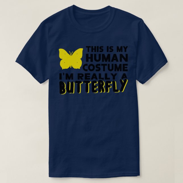 human costume butterfly brimstone  T-Shirt (Design Front)