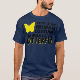 human costume butterfly brimstone  T-Shirt