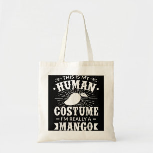 Human Costume Im Really a Mango Gift for Fruit Lov Tote Bag