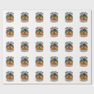 Human Costume Labrador Retriever Halloween Witch H Wrapping Paper