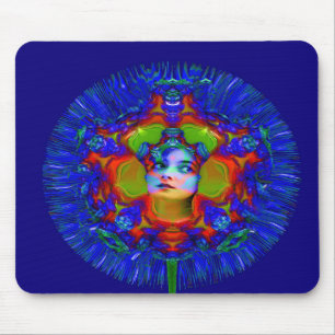 Human Dandelion Mouse Mat