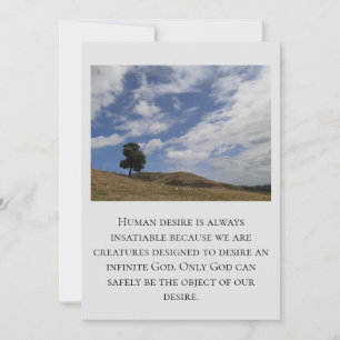 Human Desire Postcard