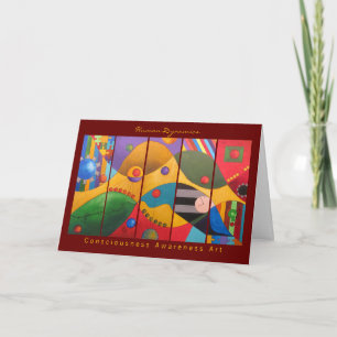 Human dynamics greeting cards