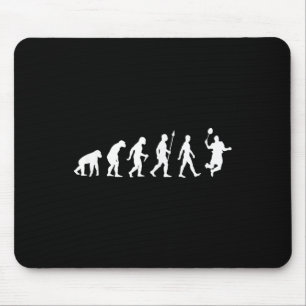 Human Evolution , Badminton Player Version Mouse Mat