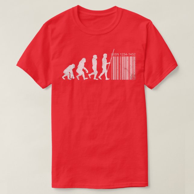Human Evolution T-Shirt (Design Front)