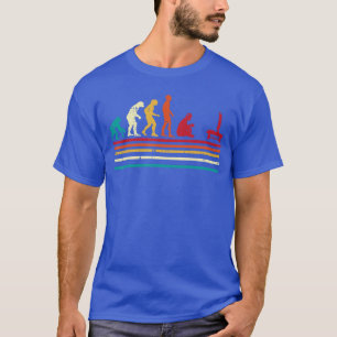 Human Evolution Video Gaming Retro Gamer Men Boys  T-Shirt