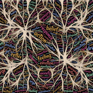 Human Experience Inspirational Word Art Poster