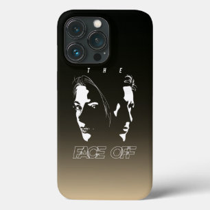 Human Face-off Silhouette Art   iPhone 13 Pro Case