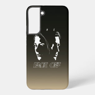 Human Face-off Silhouette Art   Samsung Galaxy Case