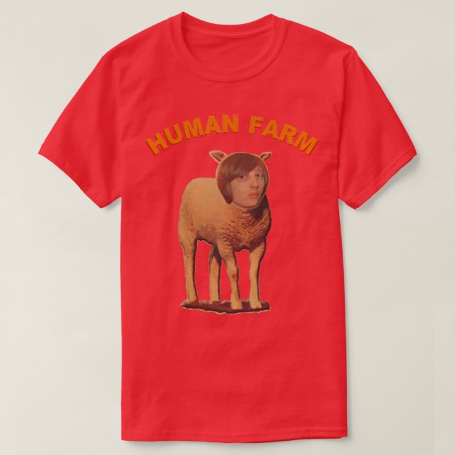 Human Farm Orin Parks and Rec Tribute T-Shirt (Design Front)