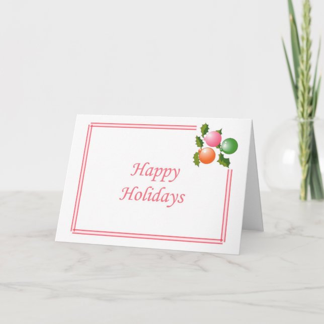 Human Fund Holiday Card (Front)