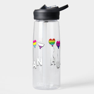 Human - Gay Lesbian Bisexual Transgender Pansexual Water Bottle