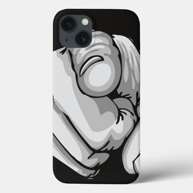 Human Hand Finger Pointing Case-Mate iPhone Case (Back)