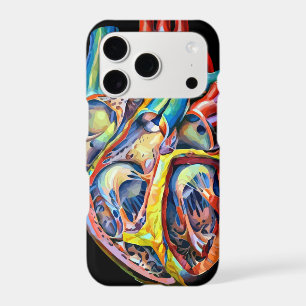 human heart biology anatomy abstract art